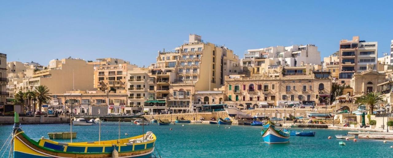 Апартаменты Luxury Garden View At Spinola Bay St Julians Сент Джулианс Экстерьер фото